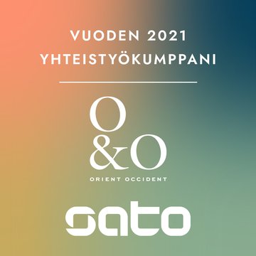 Olemme SATOn vuoden 2021 yhteistyökumppani