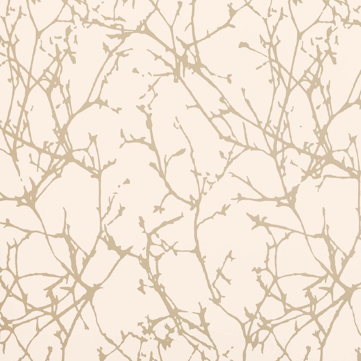 RF W396/02 ARBOR OYSTER WALLCOVERING