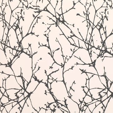 RF W396/03 ARBOR CHARCOAL WALLCOVERING